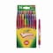 Crayola Twistables Mini Crayons, Fun Effects, Assorted, PK24 52-9824 - alternate 1
